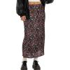 image:imageAvanova Women Floral Boho High Waisted Midi Skirt Mesh Flowy Summer Long Skirt Floral Muticolor XSmall
