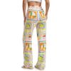 image:imageTapata Women 28303234 Inseam Printed Linen Pants Wide Leg Casual Palazzo Summer Beach Lounge with PocketsFruit Totem