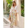 image:imageTapata Women 28303234 Inseam Printed Linen Pants Wide Leg Casual Palazzo Summer Beach Lounge with PocketsFruit Totem