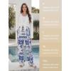 image:imageTapata Women 28303234 Inseam Printed Linen Pants Wide Leg Casual Palazzo Summer Beach Lounge with PocketsOcean Totem