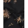 image:imageAvanova Tigers Graphic Cropped Tee Shirts Short Sleeve Crop Tops Distressed Ripped TShirtBlack Brown