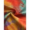 image:imageAvanova Women Crop Tops Skull Finger Graphic Tie Dye Tee Oversized Short Sleeve Shirt Muti C Small