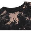 image:imageAvanova Womens Short Sleeve Tie Dye Ripped Crop Top Distressed TShirt Gothic Streetwear Y2K TeeBlack Coffee