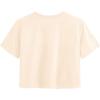 image:imageAvanova Womens Sun Graphic Tee Short Sleeve Crewneck Crop Tops Summer Casual T ShirtApricot