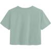 image:imageAvanova Womens Sun Graphic Tee Short Sleeve Crewneck Crop Tops Summer Casual T ShirtSage Green