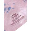 image:imageAvanova Tie Dye Shirt Women Ripped Short Sleeve Crop Tops Distressed Cropped T Shirts for Concert Halloween Goth RockDusty Pink Blue