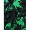 image:imageAvanova Tie Dye Shirt Women Ripped Short Sleeve Crop Tops Distressed Cropped T Shirts for Concert Halloween Goth RockGreen Black