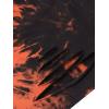 image:imageAvanova Tie Dye Shirt Women Ripped Short Sleeve Crop Tops Distressed Cropped T Shirts for Concert Halloween Goth RockOrange Black