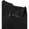 image:imageAvanova Women Double Slit Jean Skort Bodycon Mini Skirt Denim High Waisted Short SkirtsBlack