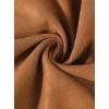image:imageAvanova Women Faux Suede Ruffle Mini Skirt High Waisted Bodycon Short Skirts with PocketsBrown