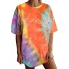image:imageAvanova Women Graphic Letter Print Oversized T Shirt Short Sleeve Casual Summer Loose Fit Tee TopOrange