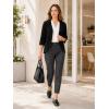 image:imageAvanova Women Open Front Cardigan 34 Sleeve Blouse Business Casual Work Office Shirt LayeringBlack