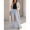 image:imageAvanova Women Button Up Henley Tops Long Sleeve V Neck Ribbed Knit T Shirt Base Layer TopBlack