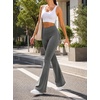 image:imageAvanova Scrunch Butt Lifting Leggings for Women Flared Yoga Workout Gym Pants with PocketsGrey