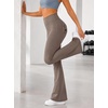 image:imageAvanova Scrunch Butt Lifting Leggings for Women Flared Yoga Workout Gym Pants with PocketsKhaki