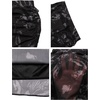 image:imageAvanova Women Mini Skirt High Waisted Ruched Mesh Bodycon Skorts for Going Out Club Summer SkirtBack W