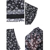 image:imageAvanova Women Mini Skirt High Waisted Ruched Mesh Bodycon Skorts for Going Out Club Summer SkirtBlack Lx02