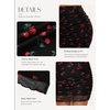 image:imageAvanova Women Mini Skirt High Waisted Ruched Mesh Bodycon Skorts for Going Out Club Summer SkirtBlack Lx03