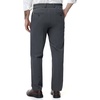 image:imageTapata Big and Tall Mens Casual Pant 283032 Elastic Waist Dress Slacks Classic Work to Weekend Zipper Fly and PocketsDark Gray