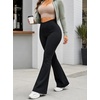 image:imageAvanova Women Bootcut Yoga Pants Flare Leggings Scrunch Butt Lifting with Pockets for Yoga Workout GymBlack