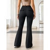 image:imageAvanova Women Bootcut Yoga Pants Flare Leggings Scrunch Butt Lifting with Pockets for Yoga Workout GymBlack