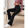 image:imageAvanova Women Bootcut Yoga Pants Workout Flare Leggings Butt Lifting Side Pockets for Yoga WorkoutBlack