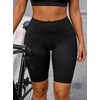 image:imageAvanova Women Booty Biker Shorts with Pockets Scrunch Butt Lifting Shorts Knee Length for Gym Workout AthleticBlack