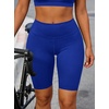 image:imageAvanova Women Booty Biker Shorts with Pockets Scrunch Butt Lifting Shorts Knee Length for Gym Workout AthleticRoyal Blue