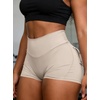 image:imageAvanova Women Booty Shorts with Pockets Scrunch Butt Lifting Yoga Workout Gym Biker Cargo ShortsBeige