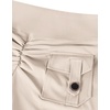 image:imageAvanova Women Booty Shorts with Pockets Scrunch Butt Lifting Yoga Workout Gym Biker Cargo ShortsBeige