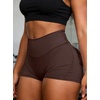 image:imageAvanova Women Booty Shorts with Pockets Scrunch Butt Lifting Yoga Workout Gym Biker Cargo ShortsBrown