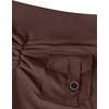 image:imageAvanova Women Booty Shorts with Pockets Scrunch Butt Lifting Yoga Workout Gym Biker Cargo ShortsBrown