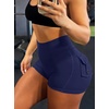 image:imageAvanova Women Booty Shorts with Pockets Scrunch Butt Lifting Yoga Workout Gym Biker Cargo ShortsNavy