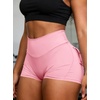 image:imageAvanova Women Booty Shorts with Pockets Scrunch Butt Lifting Yoga Workout Gym Biker Cargo ShortsPink
