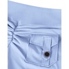 image:imageAvanova Women Booty Shorts with Pockets Scrunch Butt Lifting Yoga Workout Gym Biker Cargo ShortsSky Blue