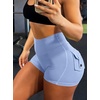 image:imageAvanova Women Booty Shorts with Pockets Scrunch Butt Lifting Yoga Workout Gym Biker Cargo ShortsSky Blue