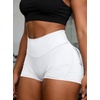 image:imageAvanova Women Booty Shorts with Pockets Scrunch Butt Lifting Yoga Workout Gym Biker Cargo ShortsWhite