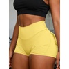 image:imageAvanova Women Booty Shorts with Pockets Scrunch Butt Lifting Yoga Workout Gym Biker Cargo ShortsYellow