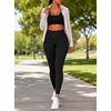 image:imageAvanova Women Scrunch Butt Leggings Activewear Butt Lifting Leggings Workout Pants for Runnning GymBlack