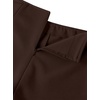 image:imageAvanova Women Slit Mini Skorts Skirt High Waisted Short Skirts Business Work OfficeBrown