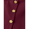 image:imageAvanova Women Slit Mini Skorts Skirt High Waisted Short Skirts Business Work OfficeBurgundy