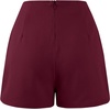 image:imageAvanova Women Slit Mini Skorts Skirt High Waisted Short Skirts Business Work OfficeBurgundy