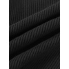 image:imageAvanova Womens Ribbed Knit Sweater Slim Fit Collared V Neck Dressy Top for Elegant Work to WeekendBlack
