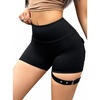image:imageAvanova Women Sexy Booty Shorts with Garter Straps High Waisted Rave Shorts for Gym Festival PartyBlack